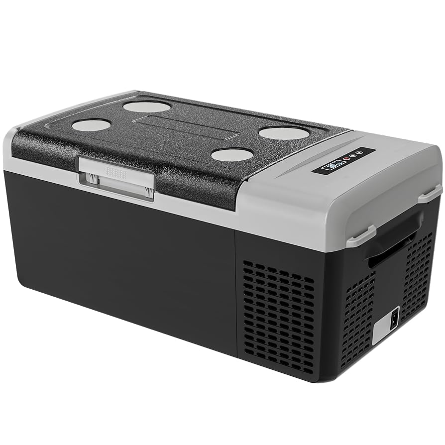Yuu Amazon.com: EKOJUCE 12 Volt Refrigerator Portable Fridge